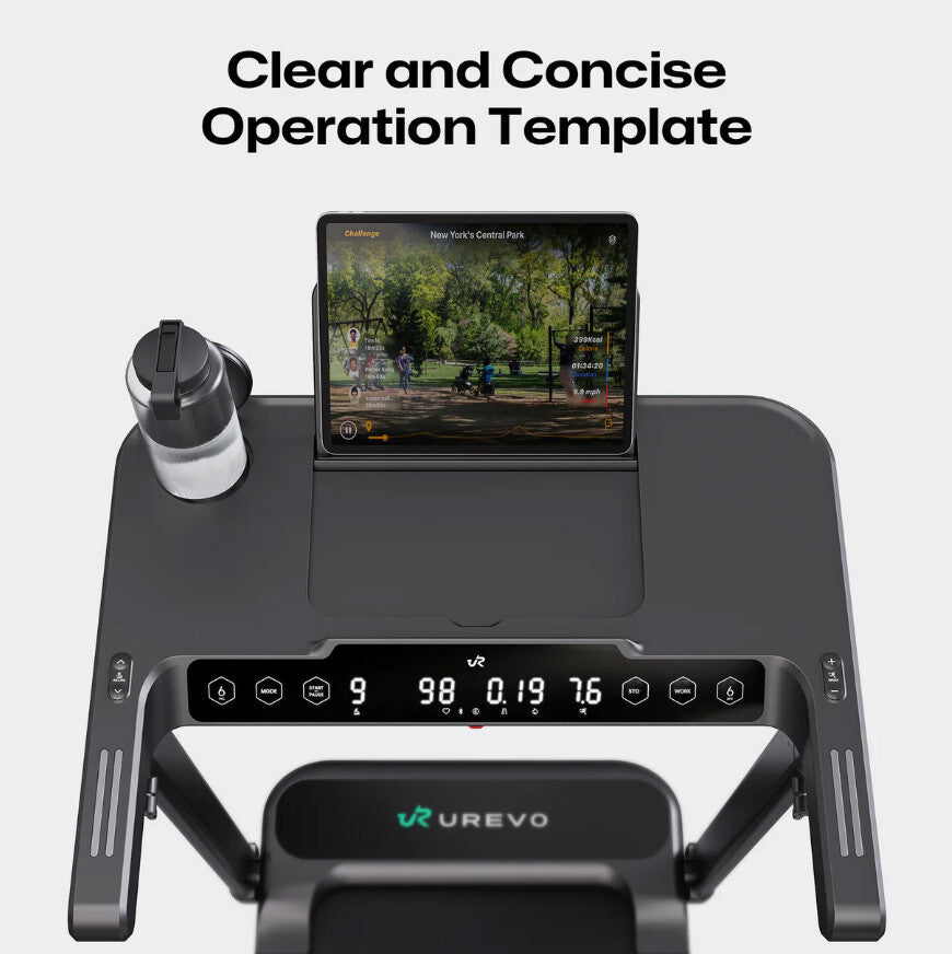 UREVO Foldi 3S Auto-inclined löpband 420 x 1080 mm 12 km/t