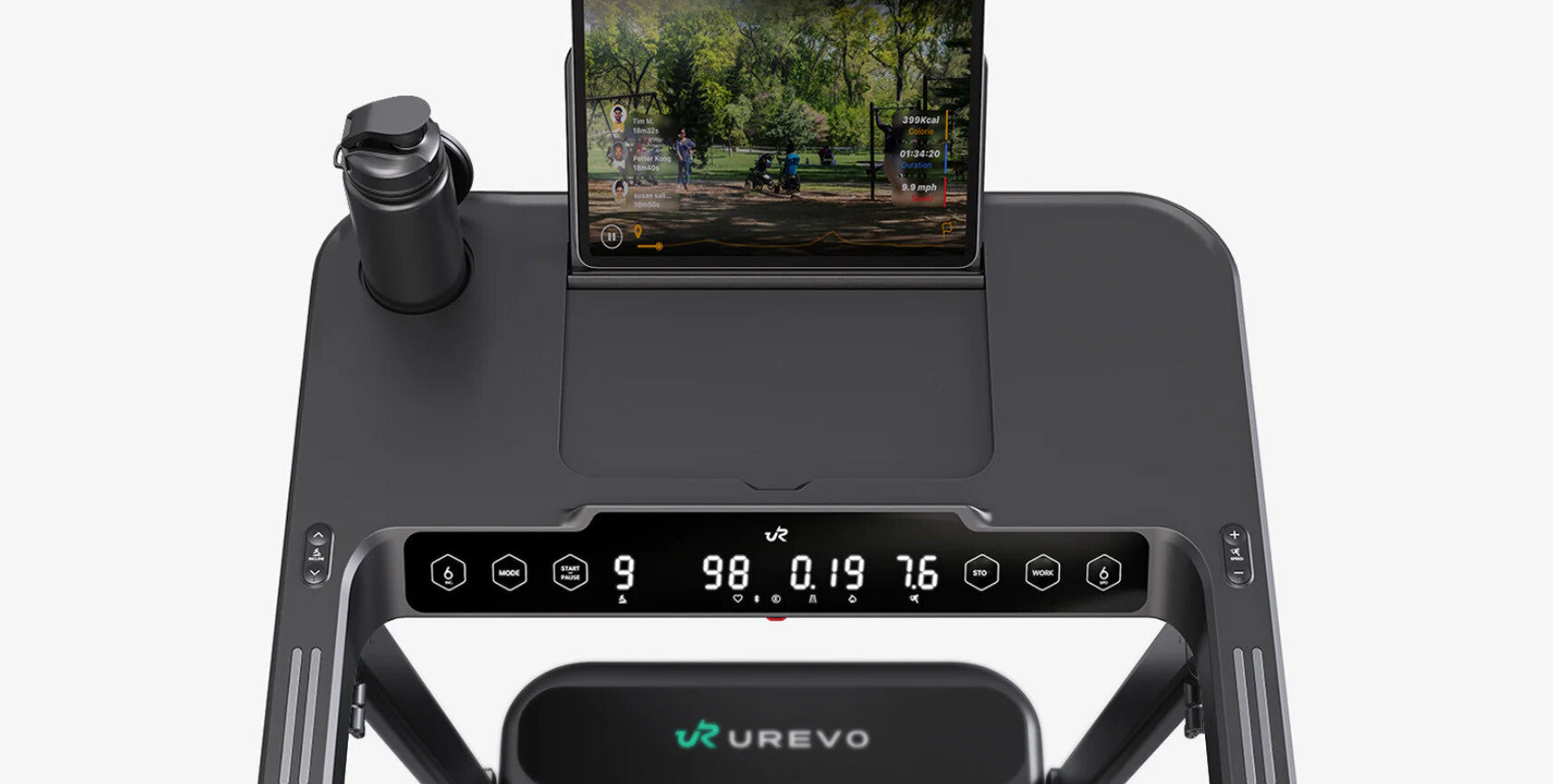 UREVO Foldi 3S Auto-inclined löpband 420 x 1080 mm 12 km/t