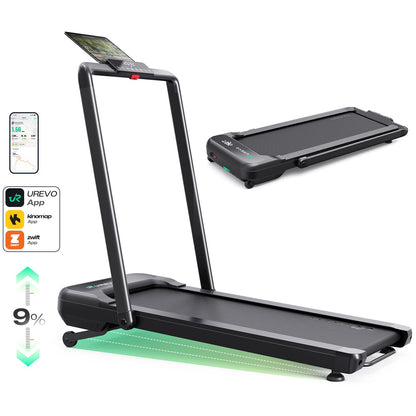UREVO Strol 2S PRO 2-IN-1 Walking& Running Treadmill